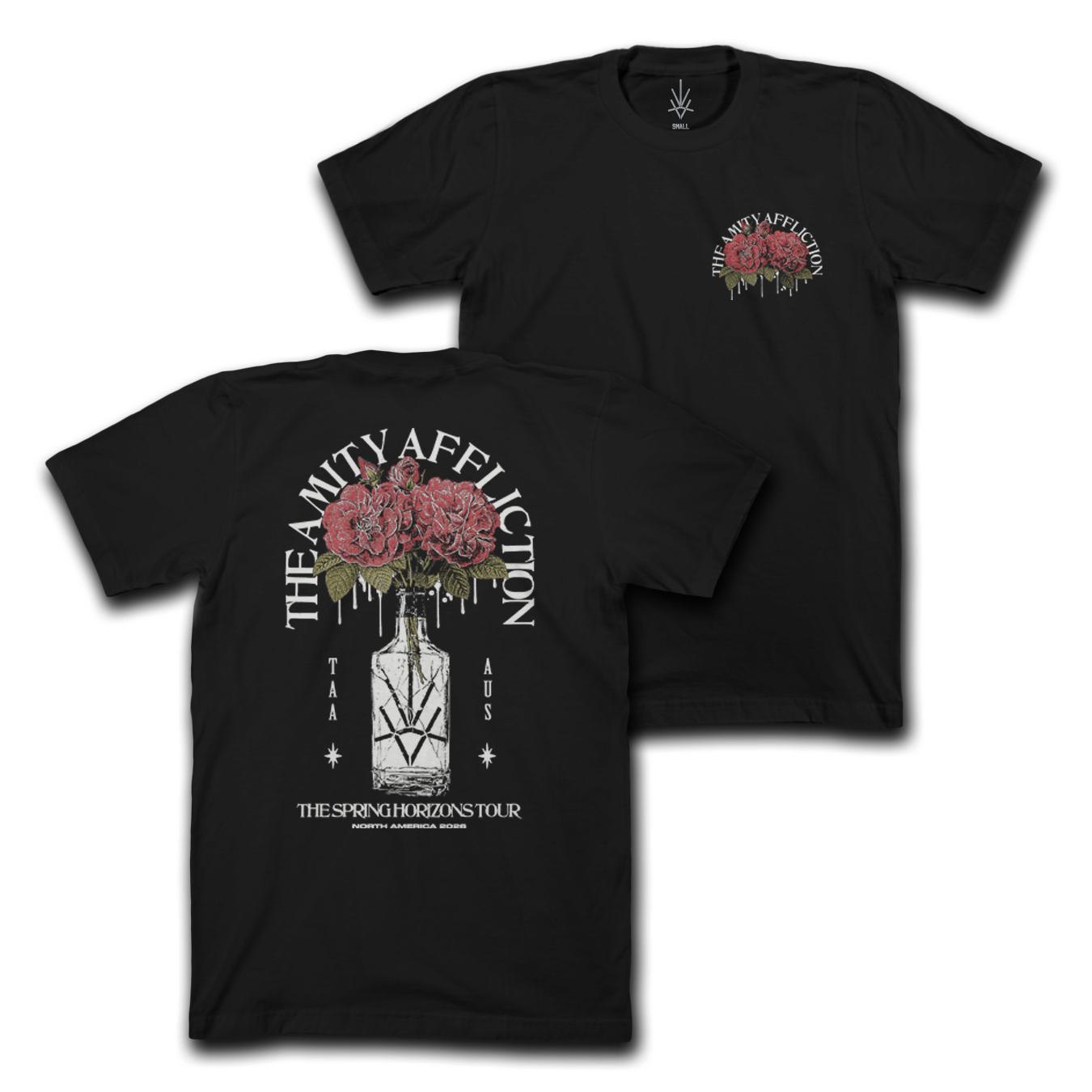 The Spring Horizons Tour - Black Youth T-Shirt