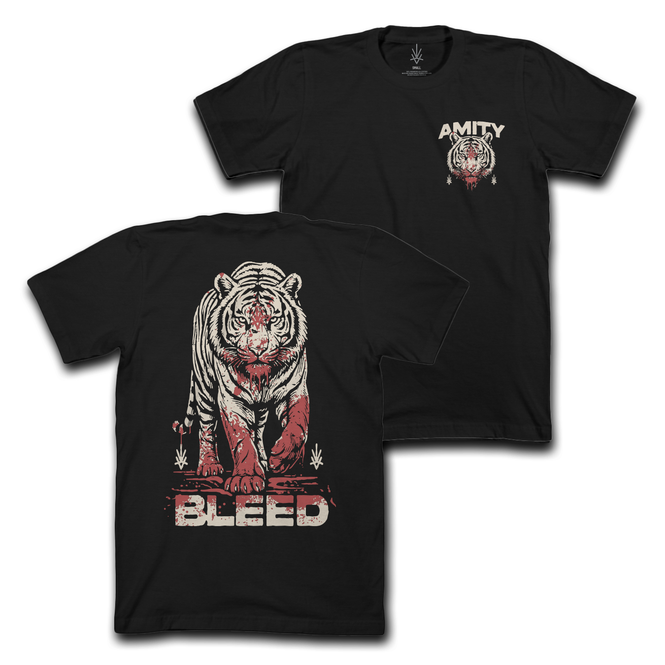 Tiger Bleed - Black T-Shirt - PRE-ORDER